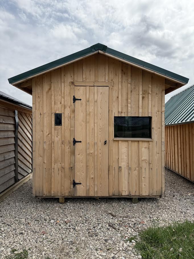 8x8 Premium Hunting Shed – Multi-Window Shooting Design*