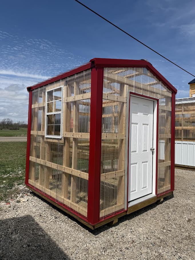 8'x8' Amish Made Greenhouse*