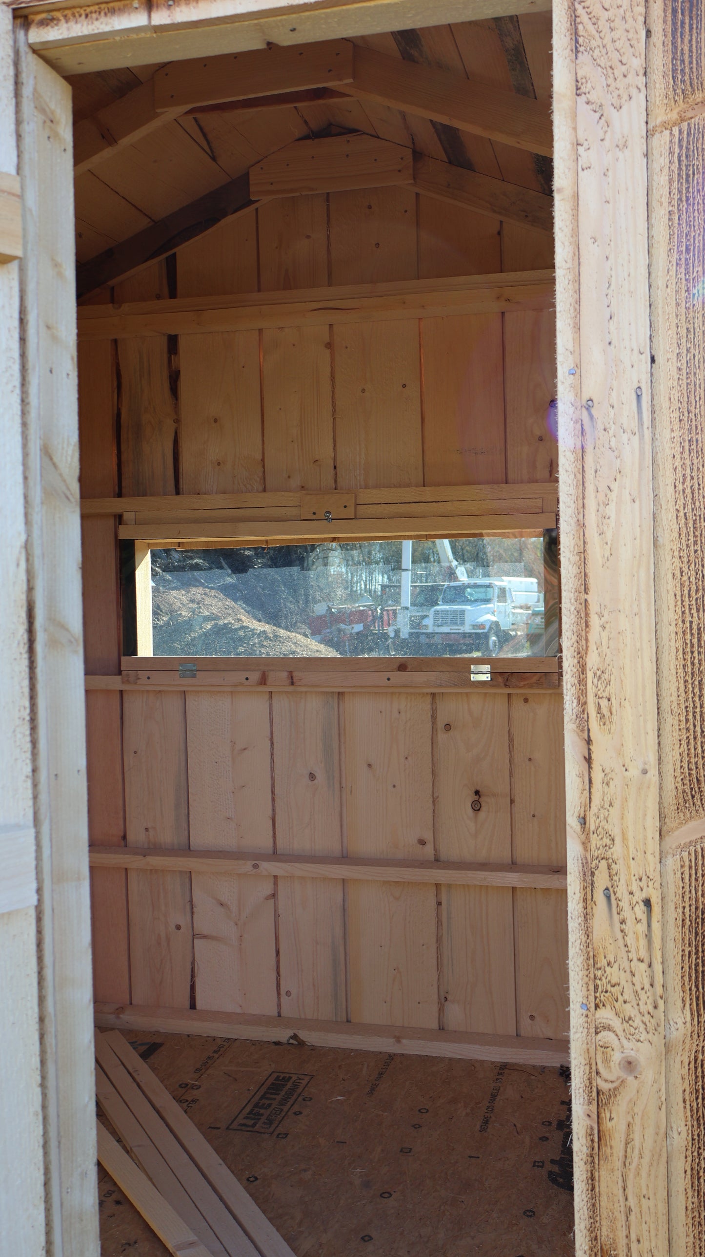 6'x6' Square Rough Sawn Deer Blind (Charred Finish)*