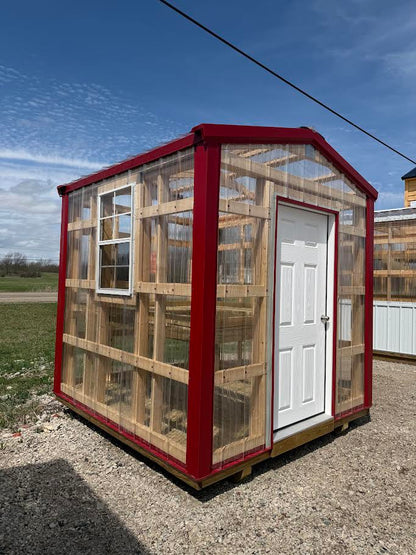 8'x8' Amish Made Greenhouse*