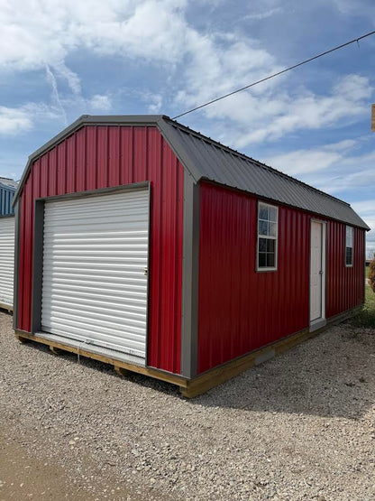 12'×26' Steel Building – Cambridge Style with Loft*