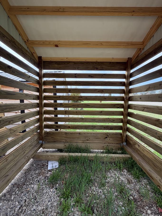 8'x8' Amish Made Firewood Shelter*