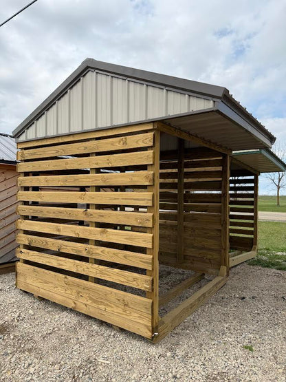 8'X8' Amish Made Firewood Shelter*
