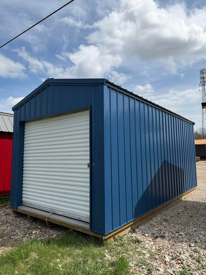 10'x20' Amish Made Steel Storage with 2-8' Roll up Doors*
