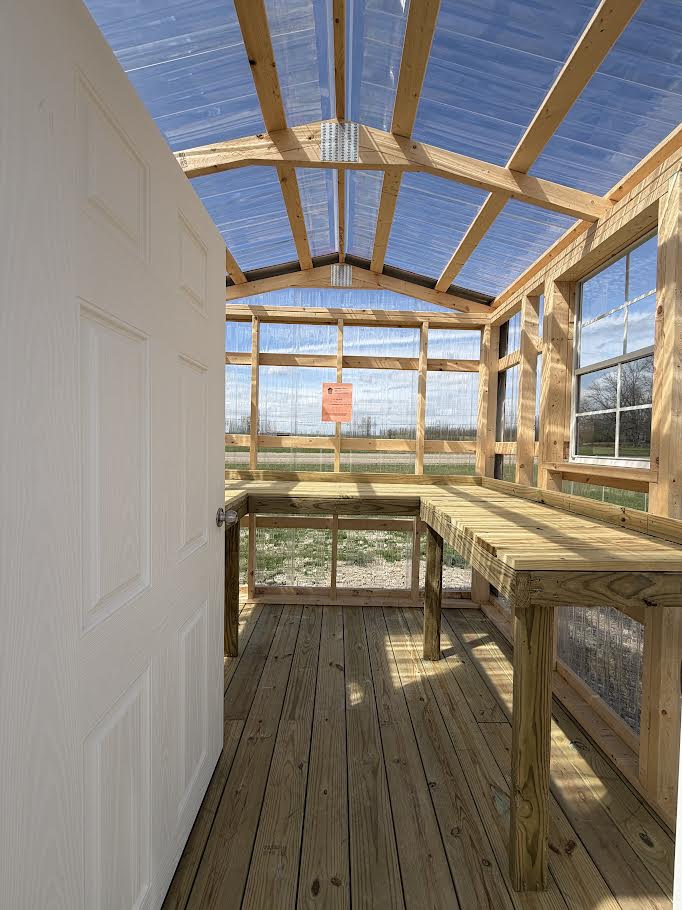 8'x8' Amish Made Greenhouse*