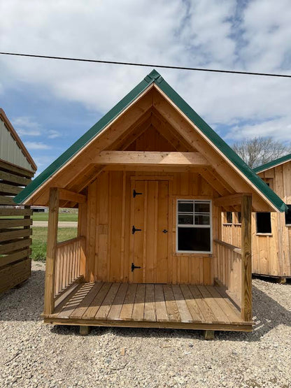 8'x16' Amish Made Rough Sawn Playhouse*