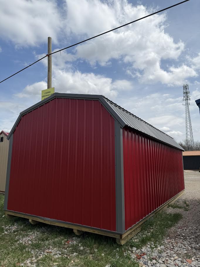 12'×26' Steel Building – Cambridge Style with Loft*