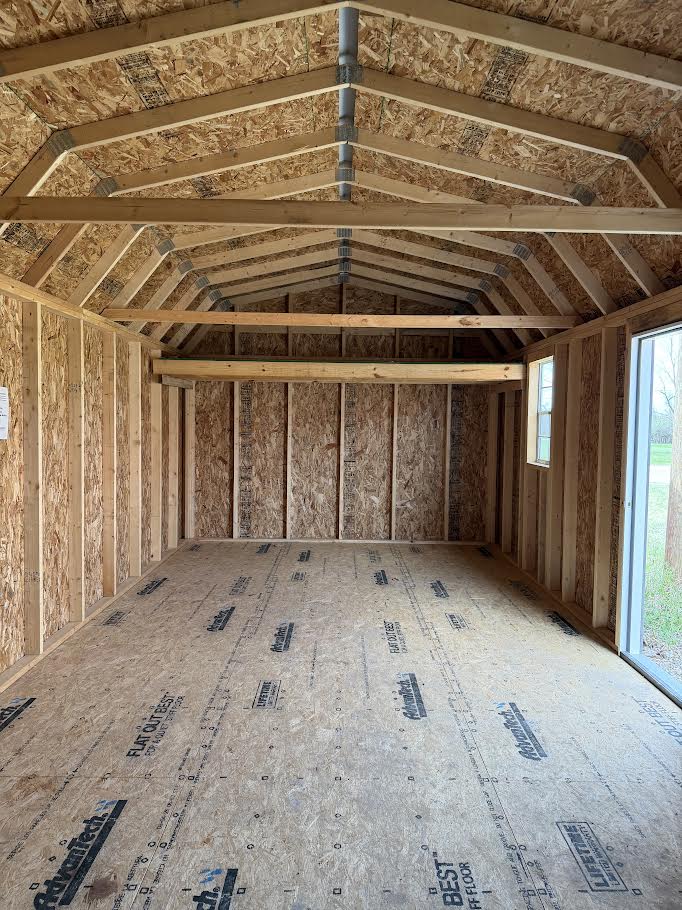 12'×26' Steel Building – Cambridge Style with Loft*