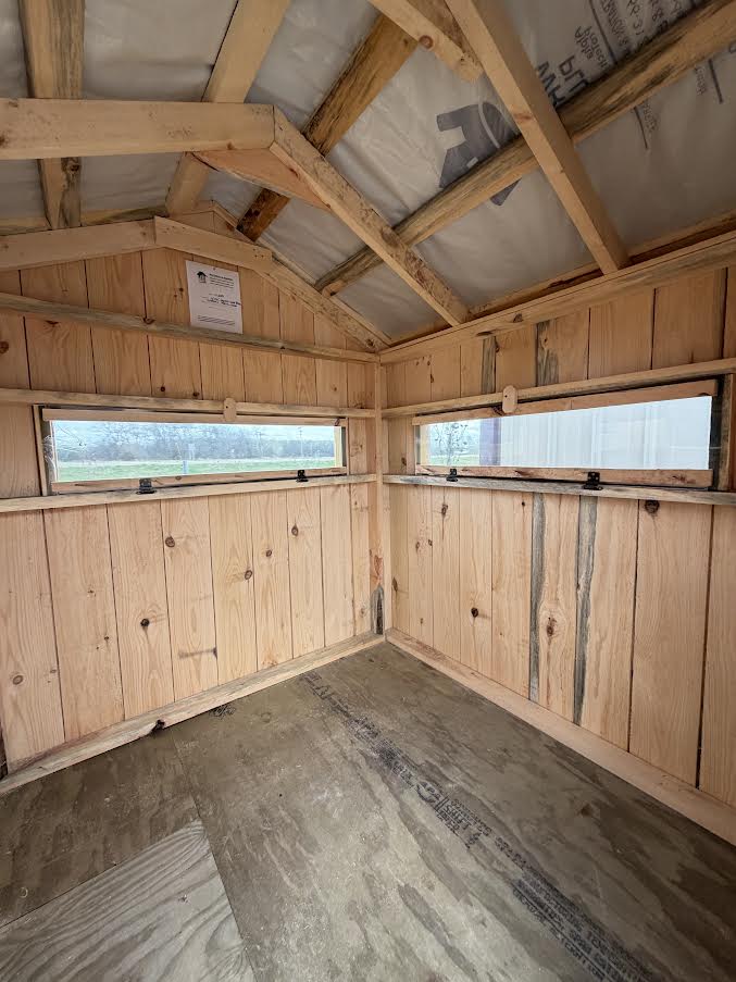 6' x 6' Amish-Built Rough Sawn Square Deer Blind*