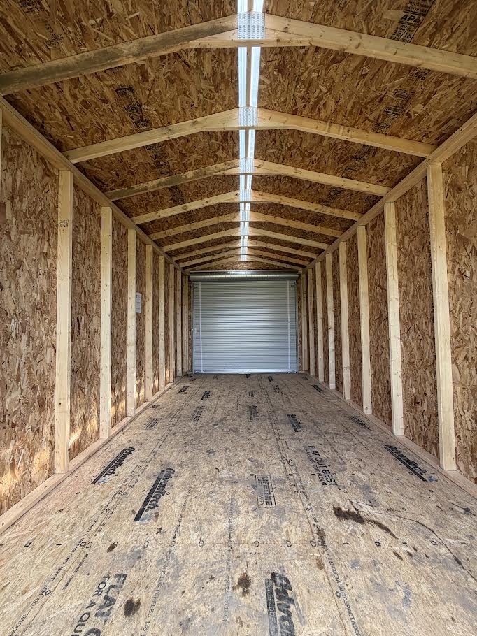 10'x20' Amish Made Steel Storage with 2-8' Roll up Doors*