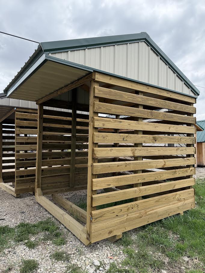 8'x8' Amish Made Firewood Shelter*