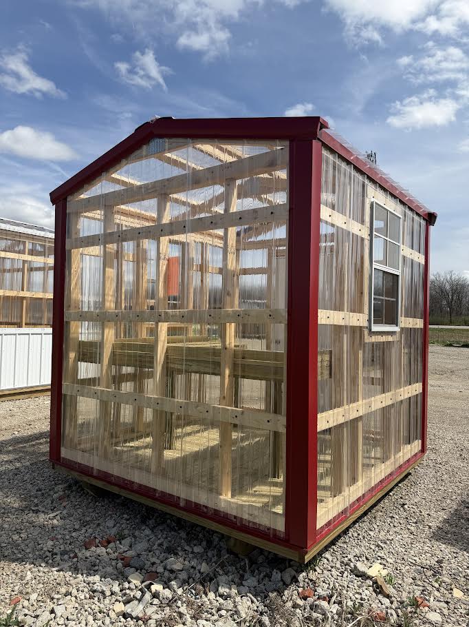 8'x8' Amish Made Greenhouse*