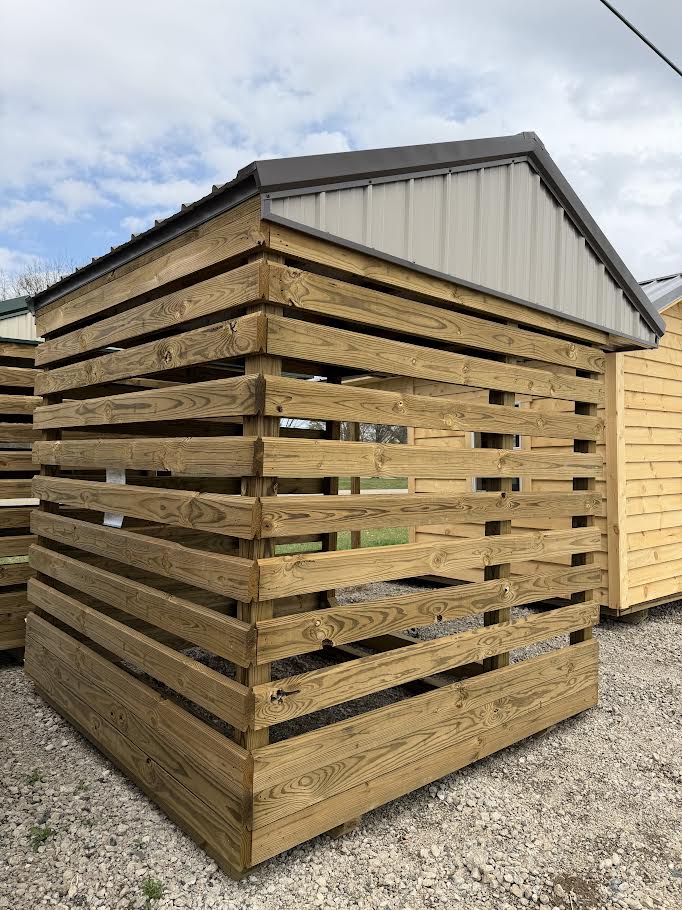 8'X8' Amish Made Firewood Shelter*