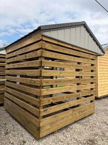 8'X8' Amish Made Firewood Shelter*