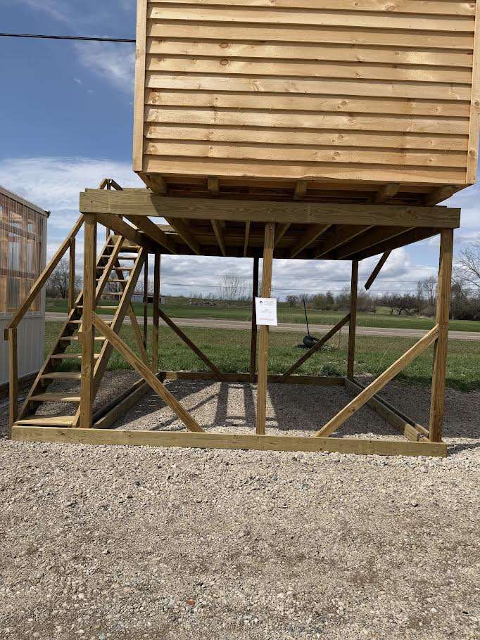 12'x14' Treated Raised Platform*