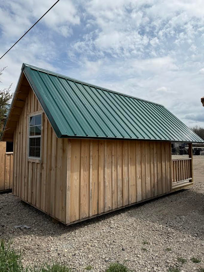 8'x16' Amish Made Rough Sawn Playhouse*