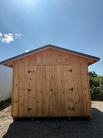 10x10 Amish Built Rough Sawn Shed