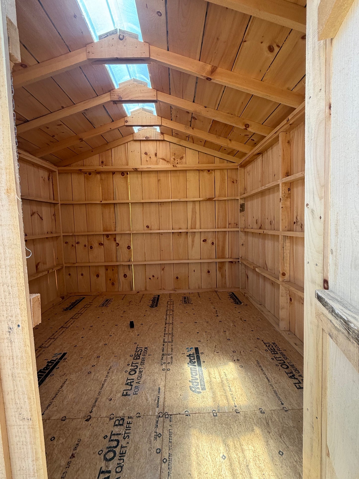 10x10 Amish Built Rough Sawn Shed
