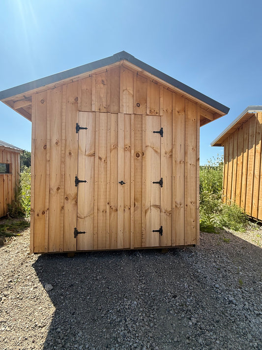 8 x 8 Rough Sawn Amish Built Shed