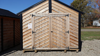 10×12 RS Shed – Black Roof