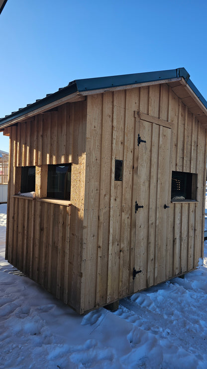 Premium Hunting Shed – Multi-Window Shooting Design 8x8