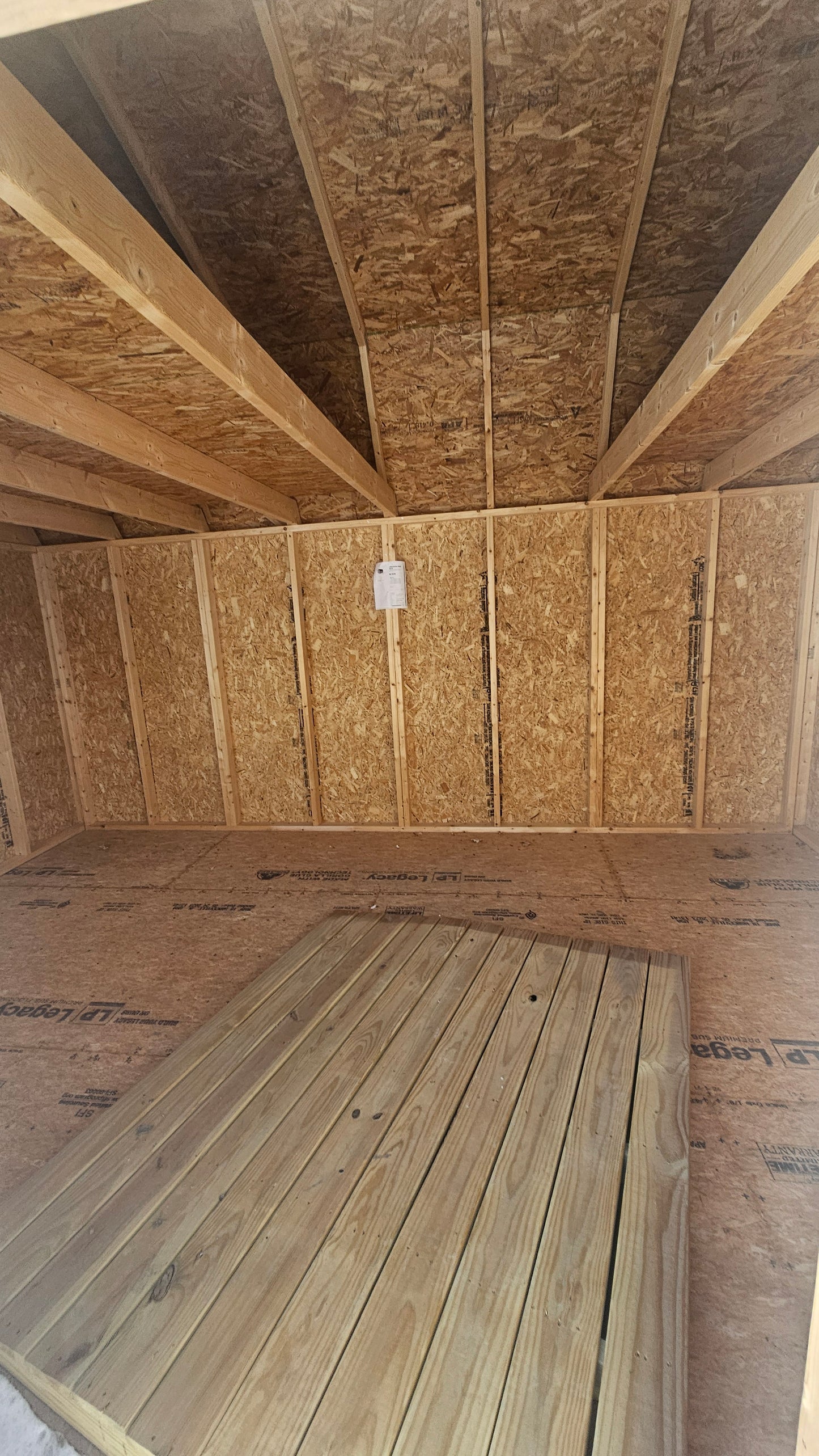 Lofted Garden Shed 12x16