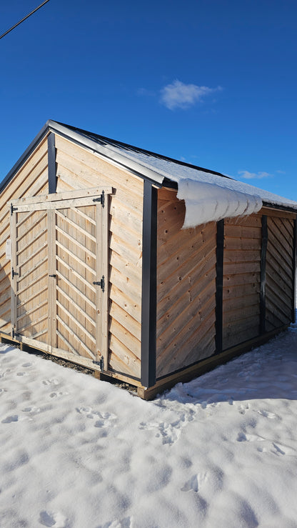 10×12 RS Shed – Black Roof