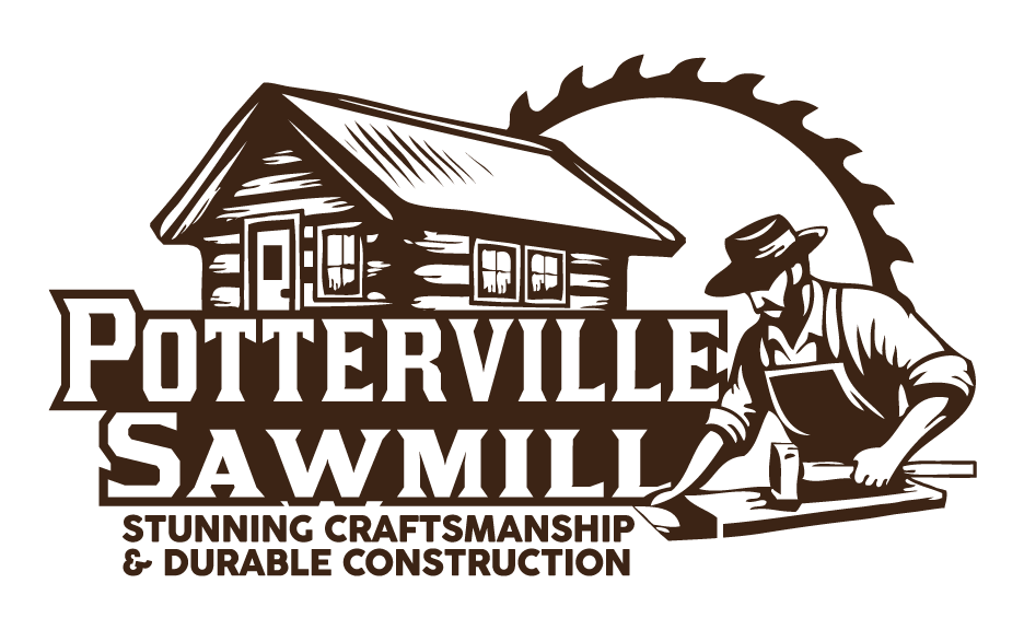 Potterville Sawmill Logo